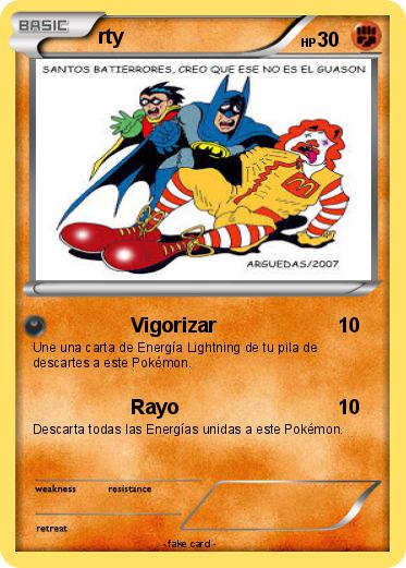 Pokemon rty