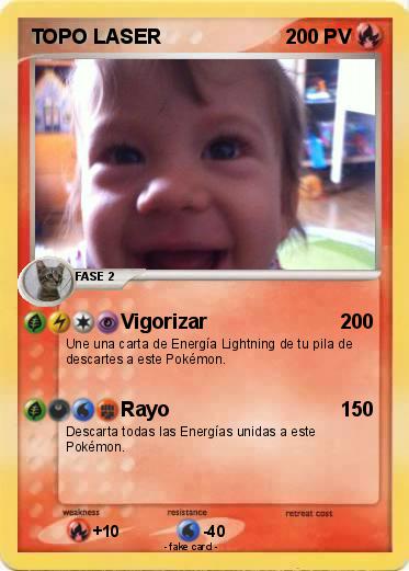 Pokemon TOPO LASER