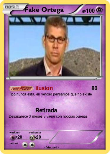 Pokemon Fake Ortega