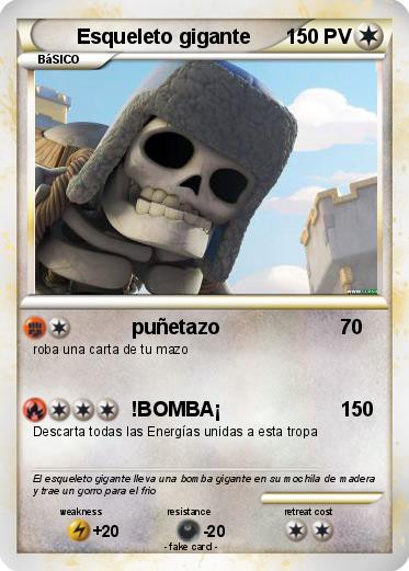 Pokemon Esqueleto gigante