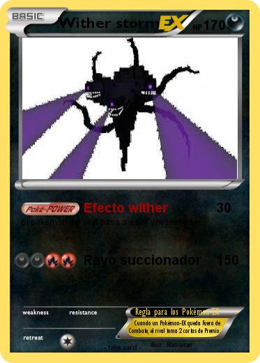 Pokemon Wither storm
