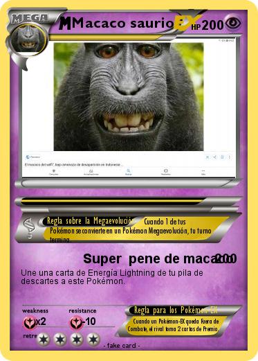 Pokemon Macaco saurio