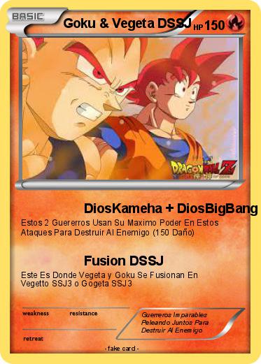 Pokemon Goku & Vegeta DSSJ