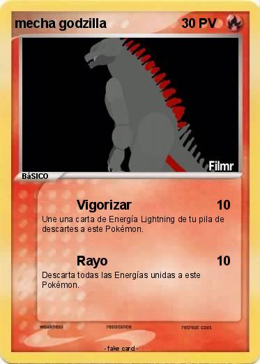 Pokemon mecha godzilla