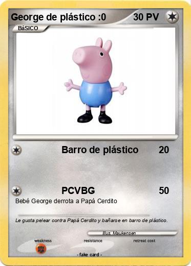 Pokemon George de plástico :0