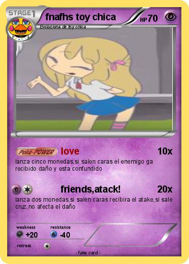 Pokemon fnafhs toy chica