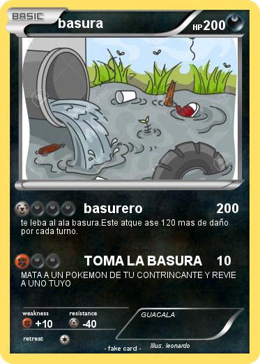 Pokemon basura