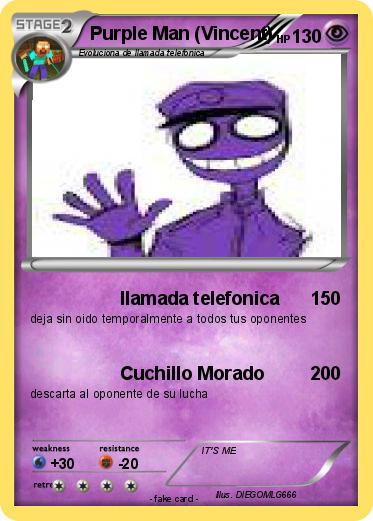 Pokemon Purple Man (Vincent)