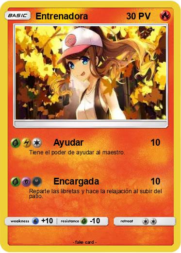 Pokemon Entrenadora