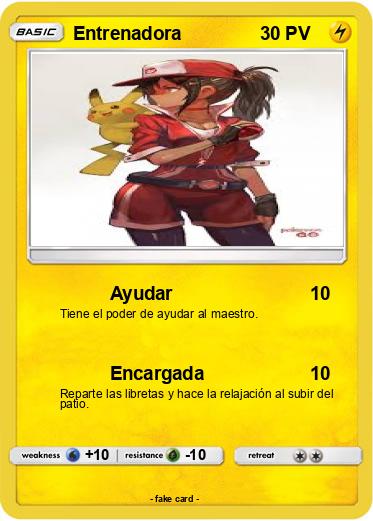 Pokemon Entrenadora