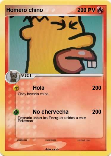 Pokemon Homero chino