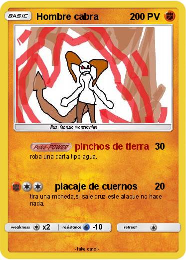 Pokemon Hombre cabra