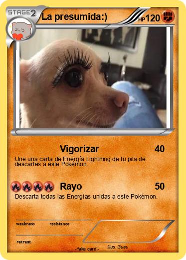 Pokemon La presumida:)