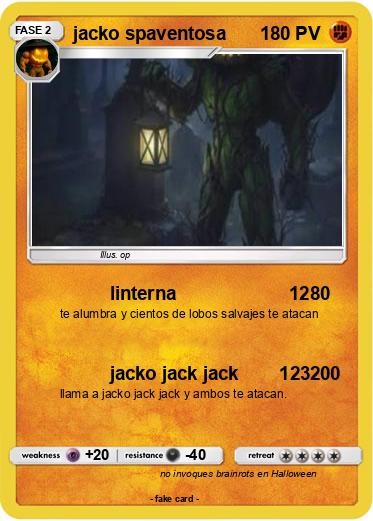 Pokemon jacko spaventosa