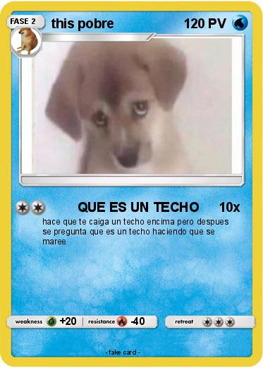 Pokemon this pobre