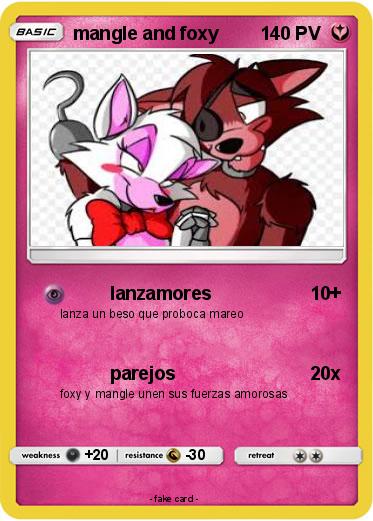 Pokemon mangle and foxy