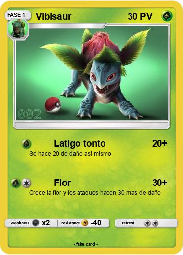 Pokemon Vibisaur