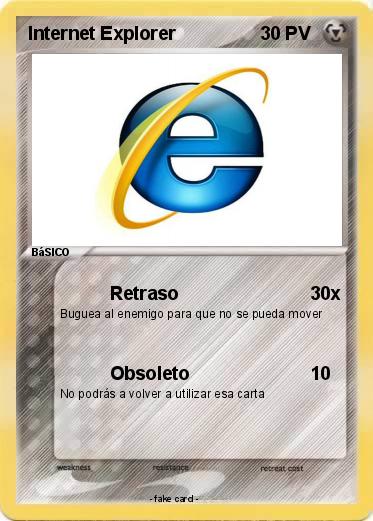 Pokemon Internet Explorer