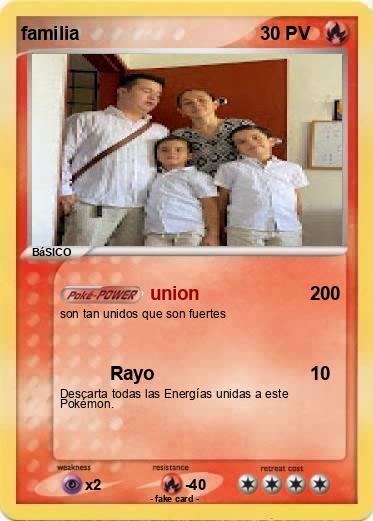Pokemon familia