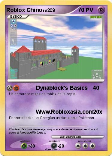 Pokemon Roblox Chino