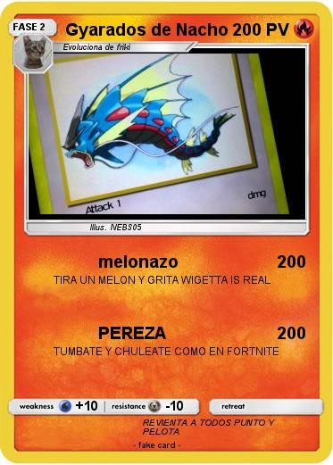 Pokemon Gyarados de Nacho