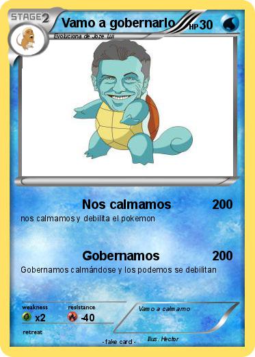Pokemon Vamo a gobernarlo