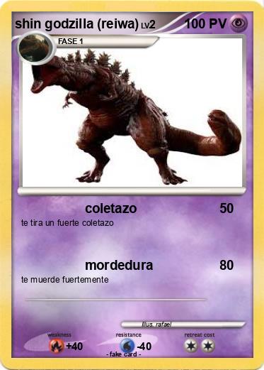 Pokemon shin godzilla (reiwa)