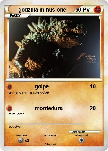 Pokemon godzilla minus one