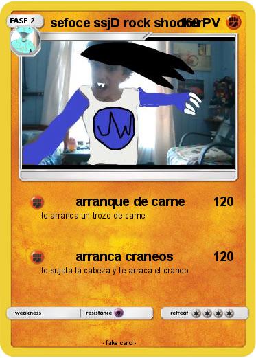 Pokemon sefoce ssjD rock shocker