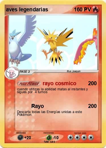 Pokemon aves legendarias