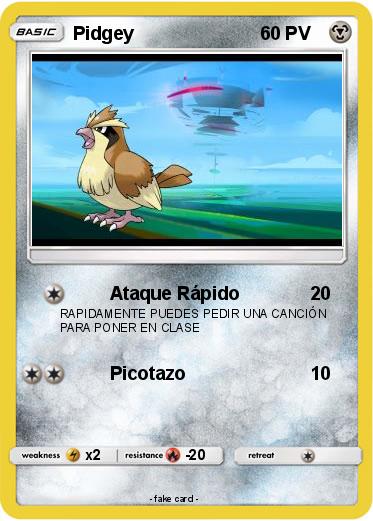Pokemon Pidgey