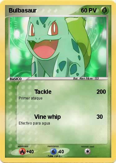 Pokemon Bulbasaur