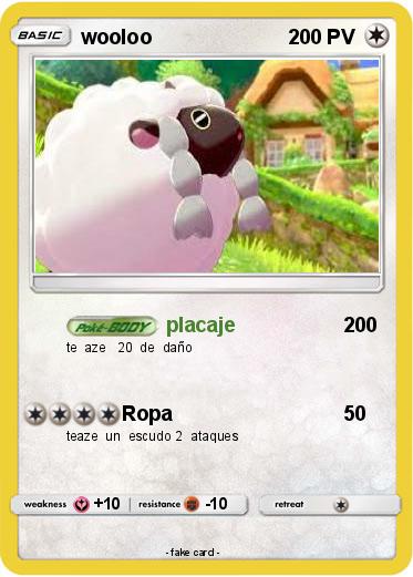 Pokemon wooloo