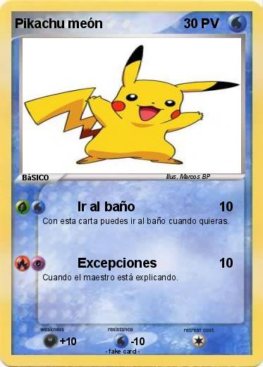 Pokemon Pikachu meón