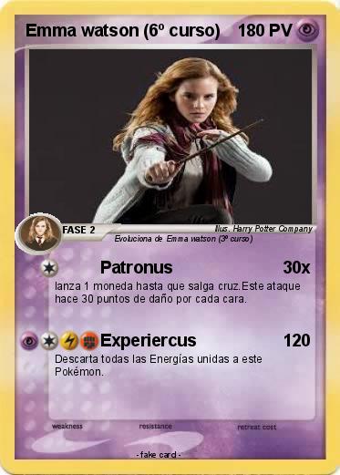 Pokemon Emma watson (6º curso)