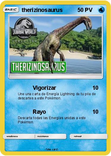 Pokemon therizinosaurus