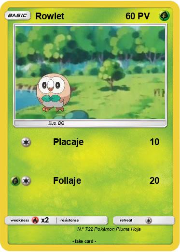 Pokemon Rowlet
