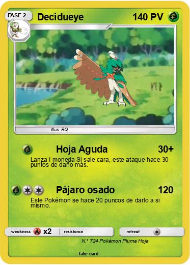 Pokemon Decidueye