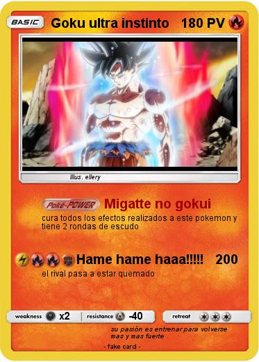 Pokemon Goku ultra instinto