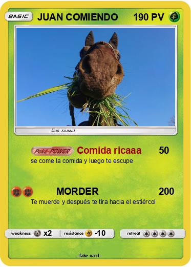 Pokemon JUAN COMIENDO