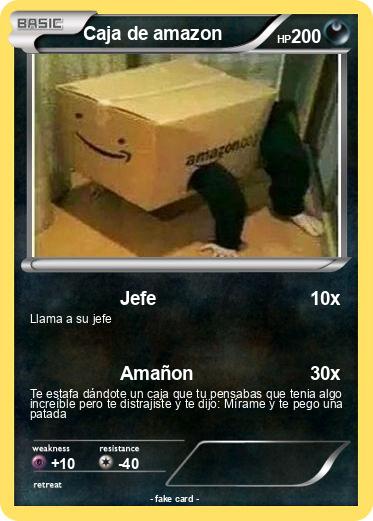 Pokemon Caja de amazon