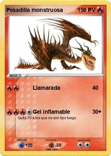 Pokemon Pesadilla monstruosa