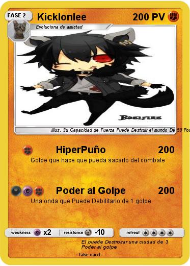 Pokemon Kicklonlee