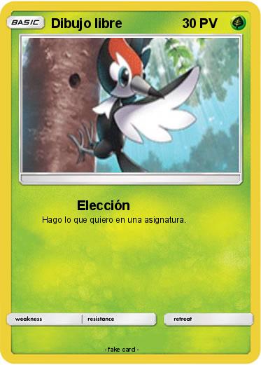 Pokemon Dibujo libre