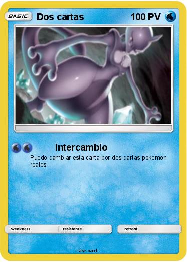 Pokemon Dos cartas