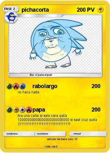 Pokemon pichacorta