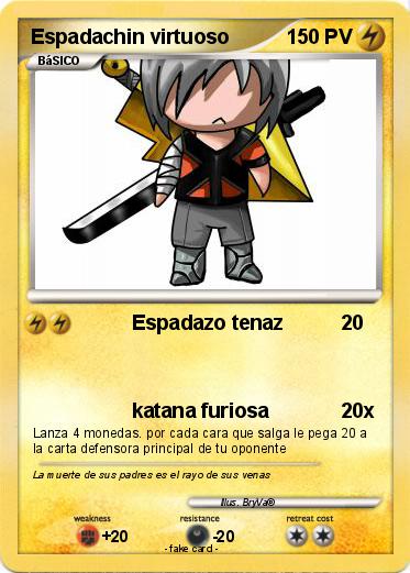 Pokemon Espadachin virtuoso