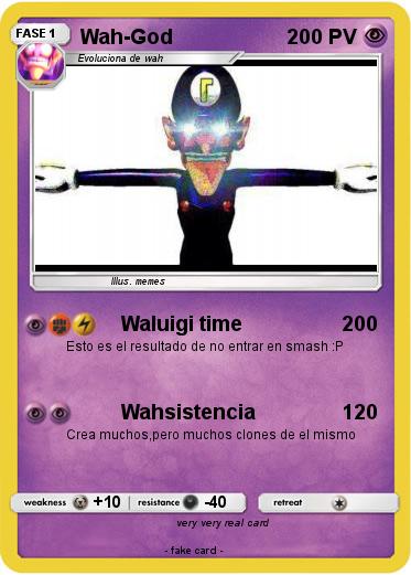Pokemon Wah-God