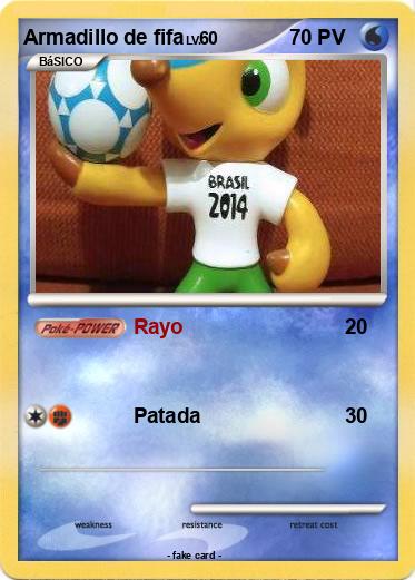 Pokemon Armadillo de fifa