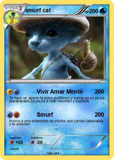 Pokemon smurf cat